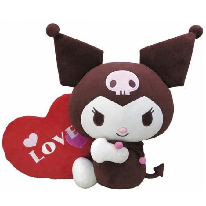 Kuromi Luv Heart Plush