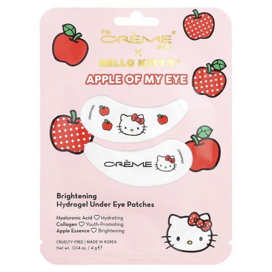 [The Crème Shop] Hello Kitty | Apple of My Eye Brightening Hydrogel Under Eye Patches