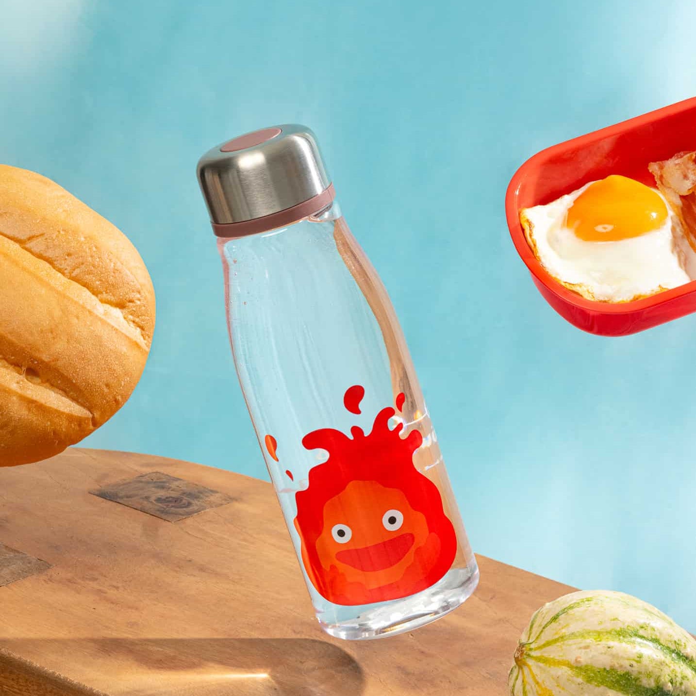 ottle Stylish Calcifer Howl's Moving Castle