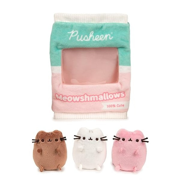 Pusheen Meowshmallows Bag of Treats with Removable Mini Plush