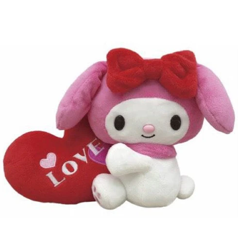 Sanrio My Melody Love Heart 6" Bean Doll
