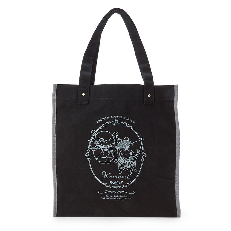 Kuromi & Baku Big Tote Bag (Delusional Lady Kuromi)