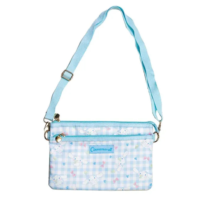Cinnamoroll Gingham Crossbody Purse