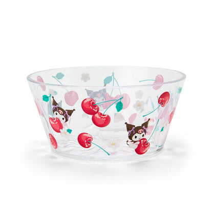 Sanrio Colorful Clear Bowl - Kuromi