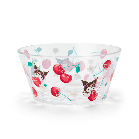 Sanrio Colorful Clear Bowl - Kuromi