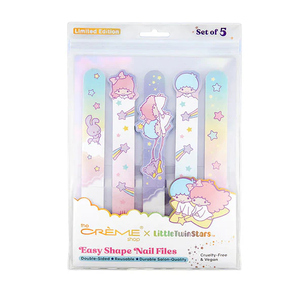 [The Crème Shop] Little Twin Stars | Easy Shape Nail Files Set