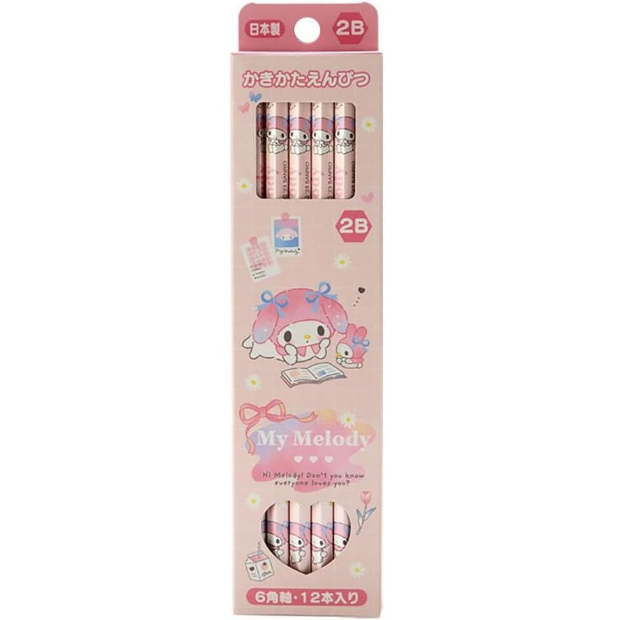 Sanrio 2B Pencil Set of 12 My Melody