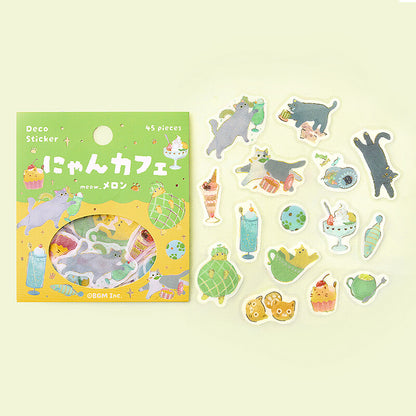 Nyan Café Stickers