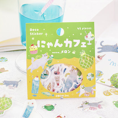 Nyan Café Stickers