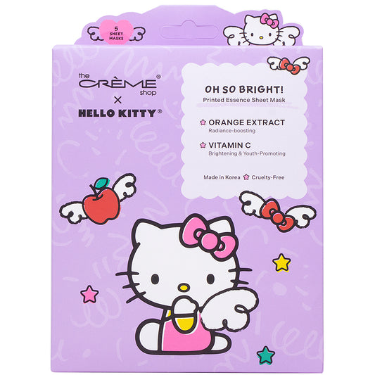 [The Crème Shop] Hello Kitty | Oh So Bright Sheet Mask (5 Pack)