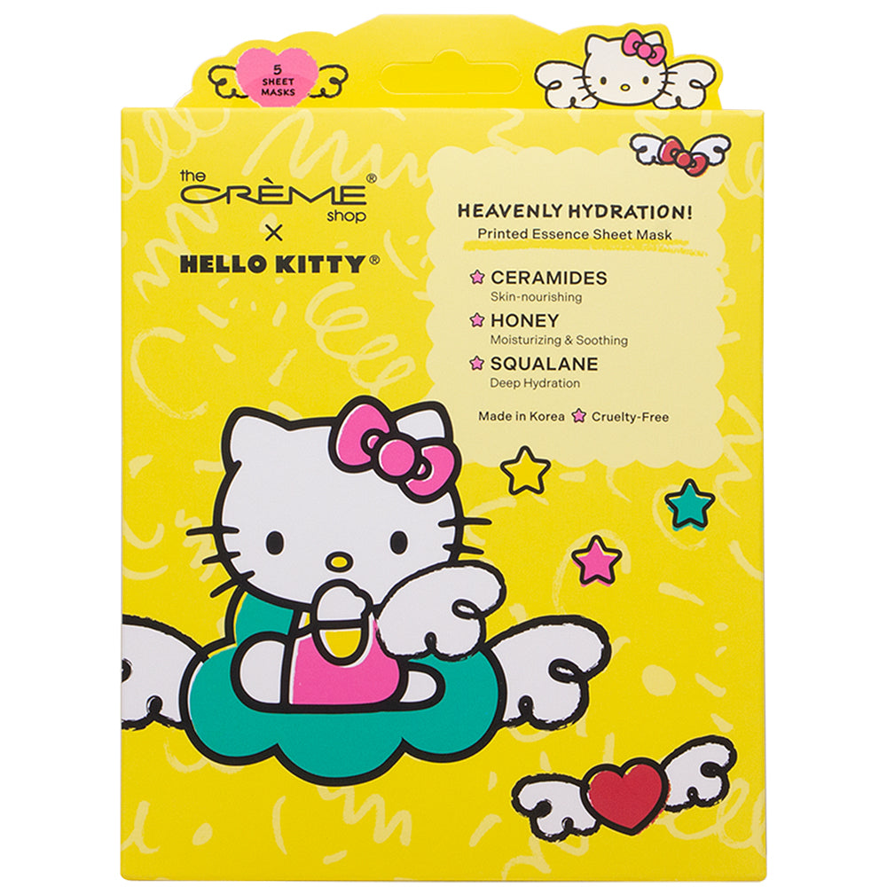 [The Crème Shop] Hello Kitty | Heavenly Hydration Sheet Mask (5 Pack)