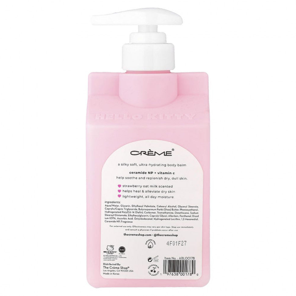 [The Crème Shop] Hello Kitty | Advanced Moisture Remedy Body Balm (Strawberry Oat Milk)