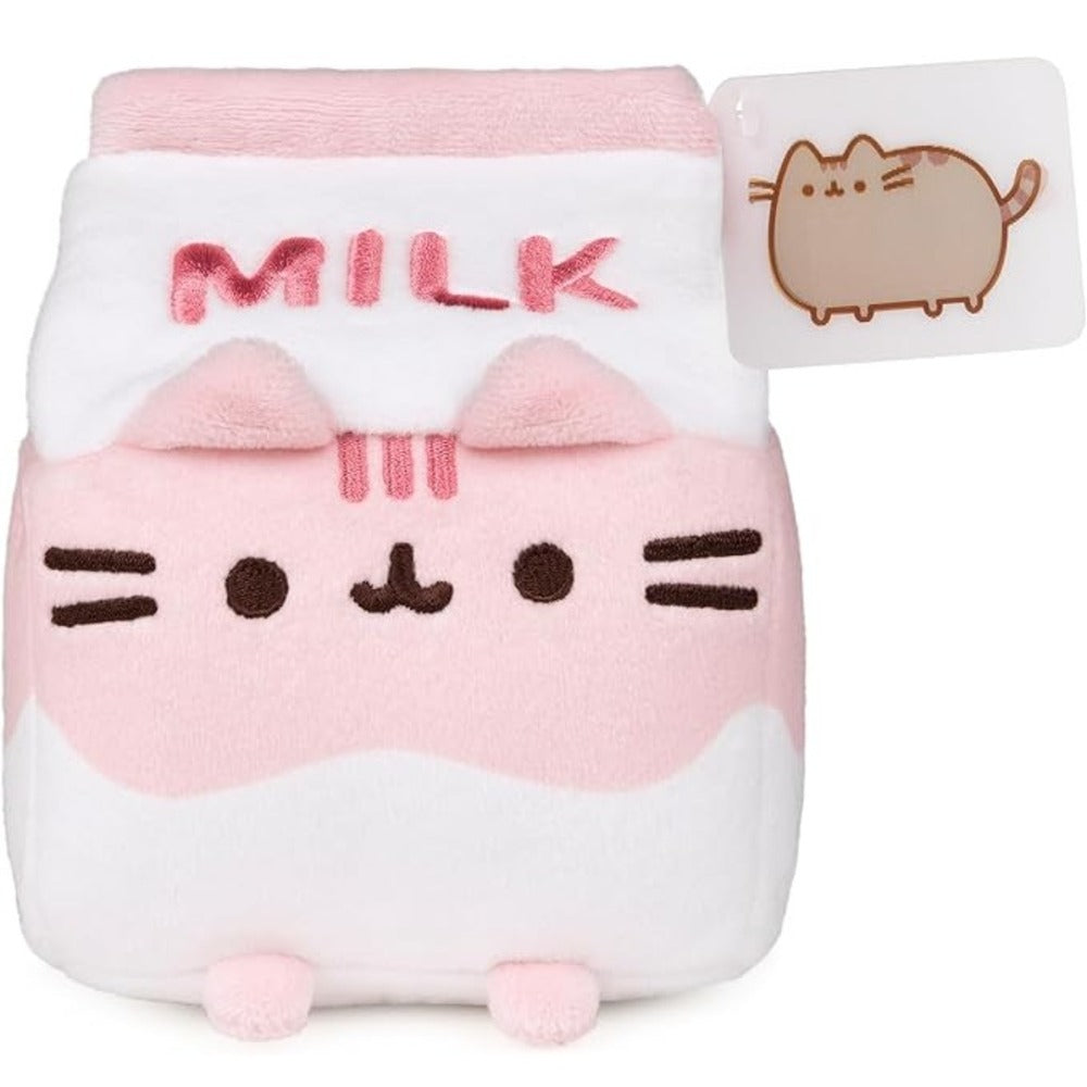 Pusheen Strawberry Milk Sip Plush 12cm