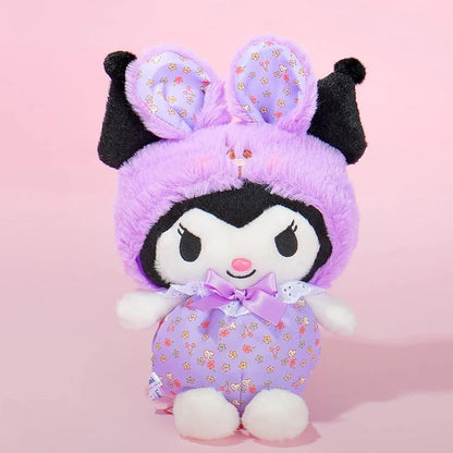 Sanrio Flower Bunny 9' Plush : Kuromi