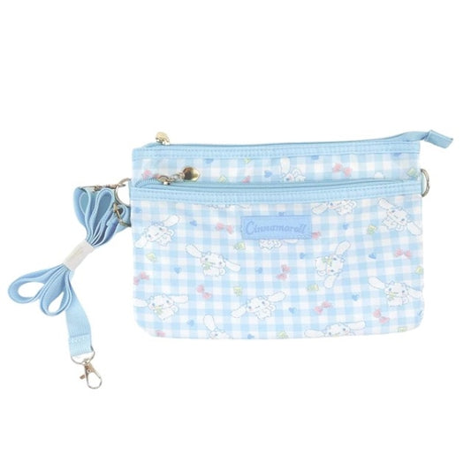 Cinnamoroll Gingham Crossbody Purse