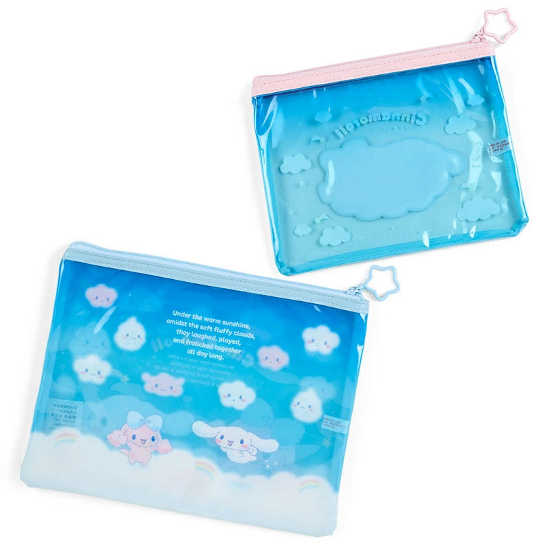 Sanrio Cinnamon & Poron Flat Pouches Set