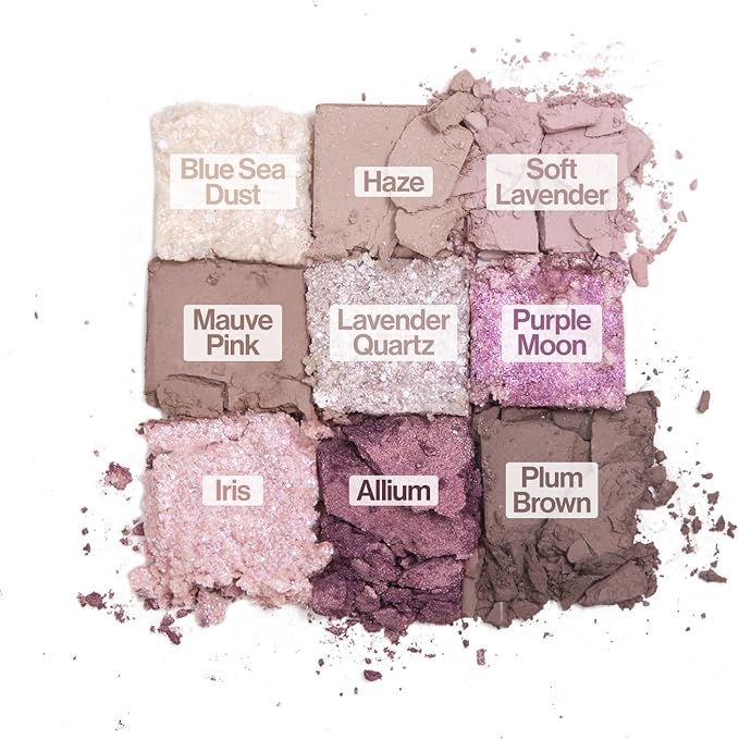 [Unleashia] Glitterpedia Eyeshadow Palette (04 All of Lavender Fog)