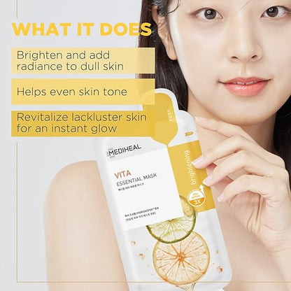 [MEDIHEAL] Vita Essential Mask 10ea