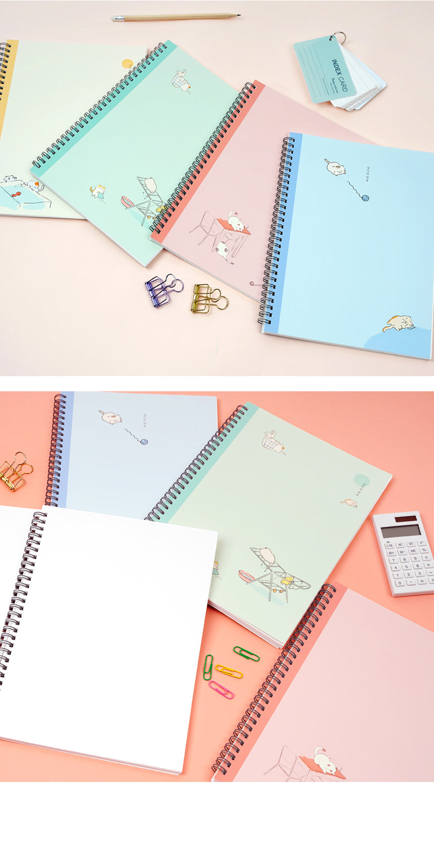 A Cat's Day Practice Notebook (Nyang-i's Haru)