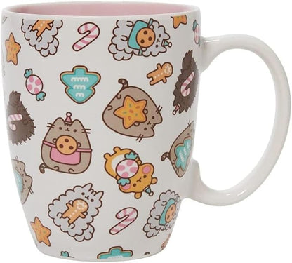 Pusheen The Cat Christmas Cookie & Friend Mug