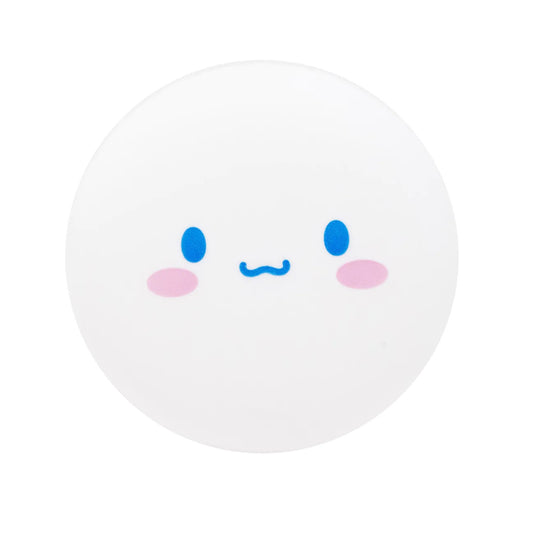 [The Crème Shop] Cinnamorroll | Macaron Lip Balm (Peach Mousse)