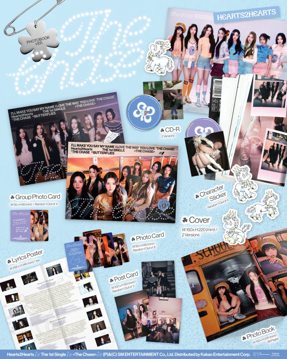 [Hearts2Hearts] The Chase (Photobook Ver.)