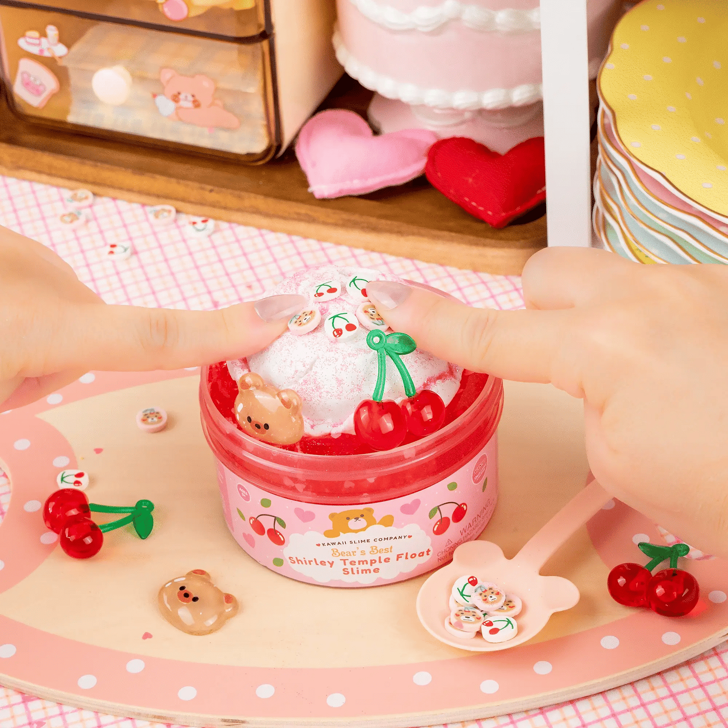 Bears Best Shirley Temple Float 2 Slimes In 1 Signature Dome™ Slime