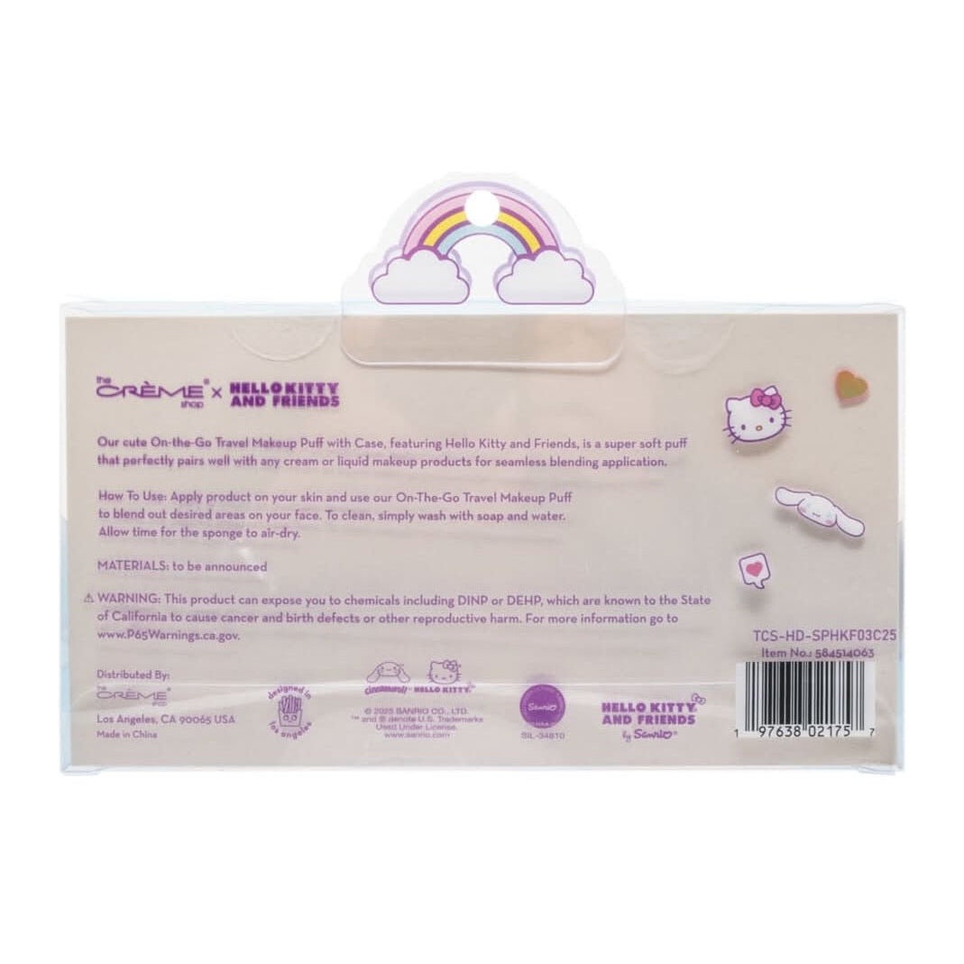 [The Crème Shop] Hello Kitty Cutie on the Fly Makeup Puff Duo