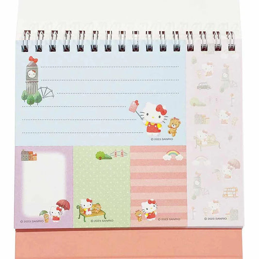 Sanrio Characters Scheduling Memo Pad - Hello Kitty