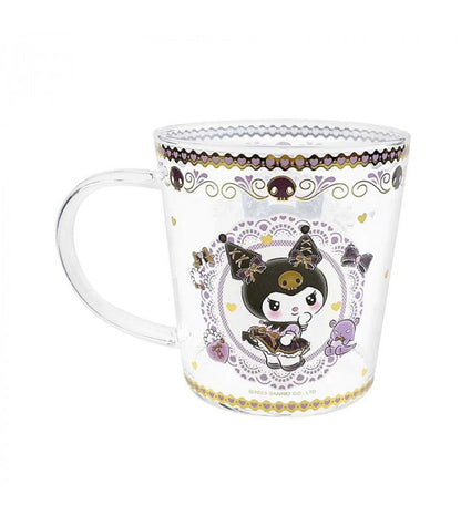 Kuromi Glass & Saucer Set
