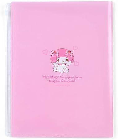 Sanrio Clear File with Fastener Pocket - My Melody