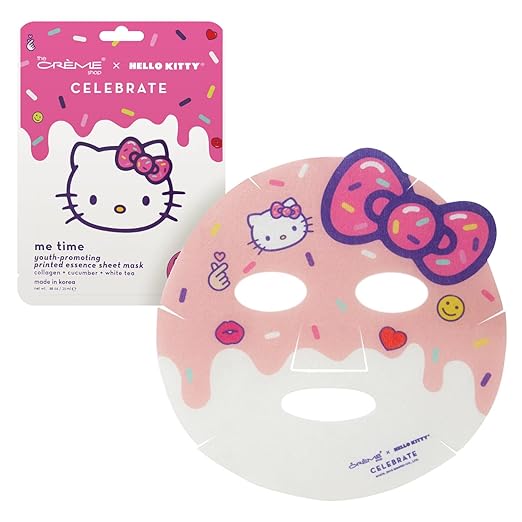 [The Crème Shop] Hello Kitty | Me Time! Sheet Mask