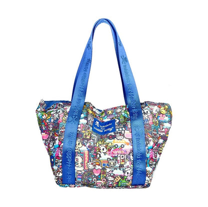 tokidoki x Hello Kitty Midnight Metropolis 2-Way Shoulder Tote Bag