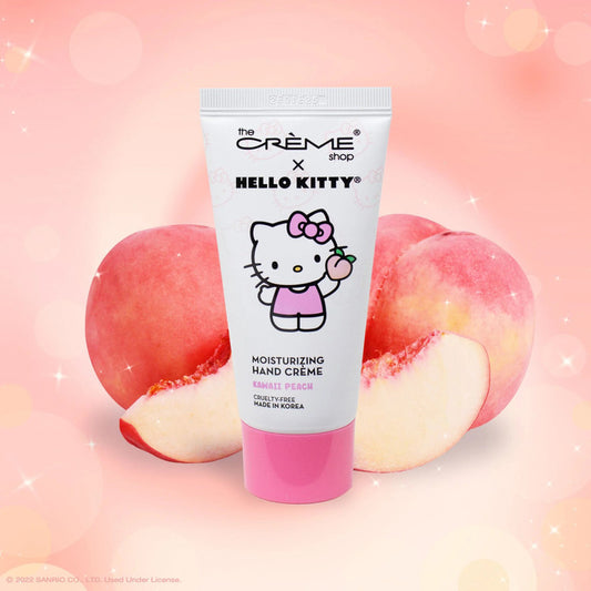 [The Crème Shop] Hello Kitty Moisturizing Hand Cream - Kawaii Peach