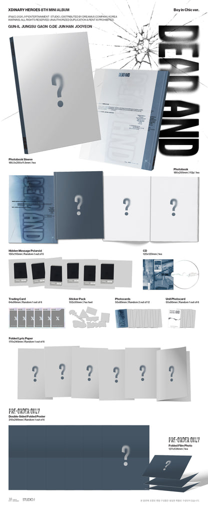 [Xdinary Heroes] DEAD AND (Photobook Ver.)