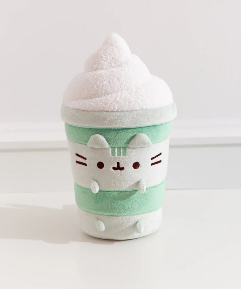 Pusheen Plush 24cm Sips Matcha Latte