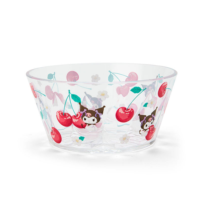 Sanrio Colorful Clear Bowl - Kuromi