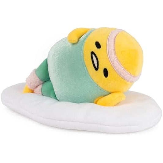 GUND Sanrio Gudetama The Lazy Egg Stuffed Animal, Eggercise Gudetama Plush Toy