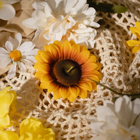 Sunflower Candle