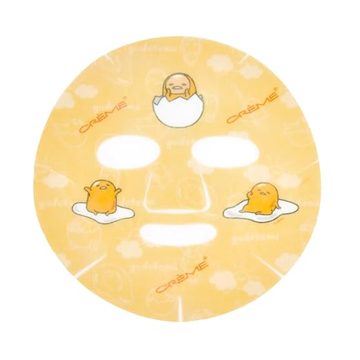 [The Crème Shop] Gudetama | Gude To Glow Sheet Mask (3 Pack)