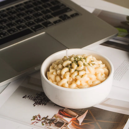 Macaroni & Cheese Pasta Candle
