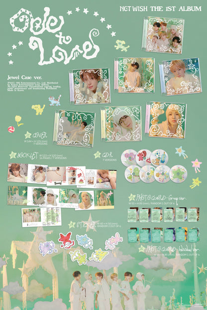 [NCT WISH] Ode to Love (Jewel Case Ver.)