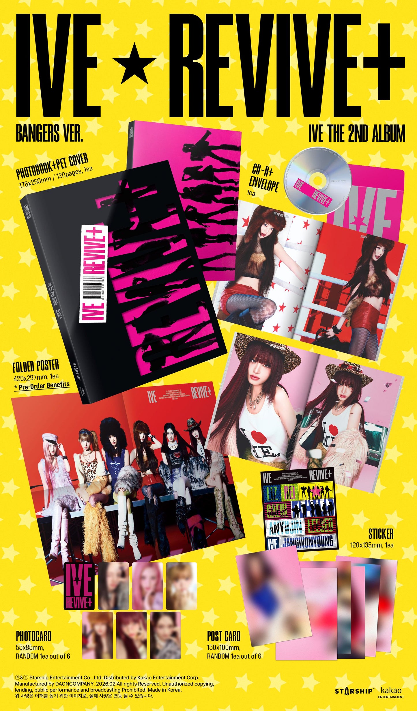 [IVE] REVIVE+ (BANGERS ver./ CHALLENGERS ver.)