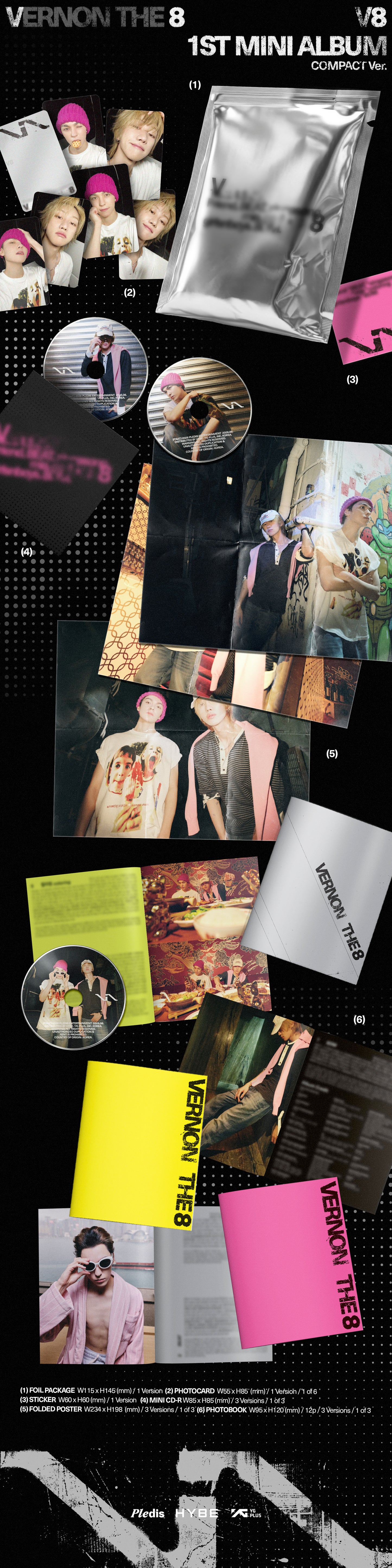 [SEVENTEEN] V8 (Compact Ver.)