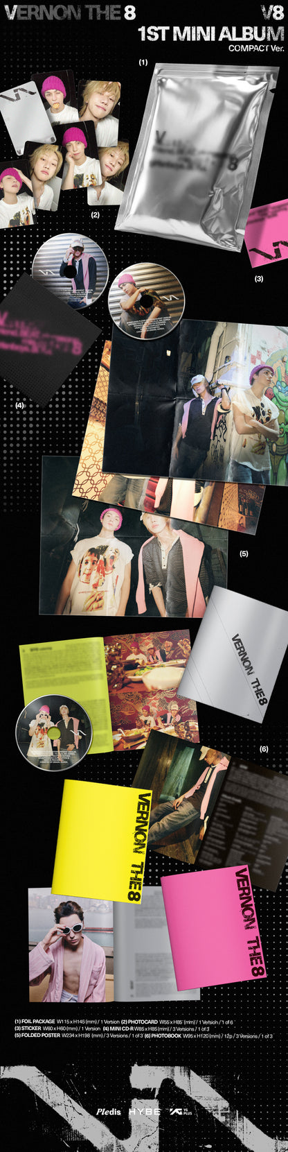 [SEVENTEEN] V8 (Compact Ver.)