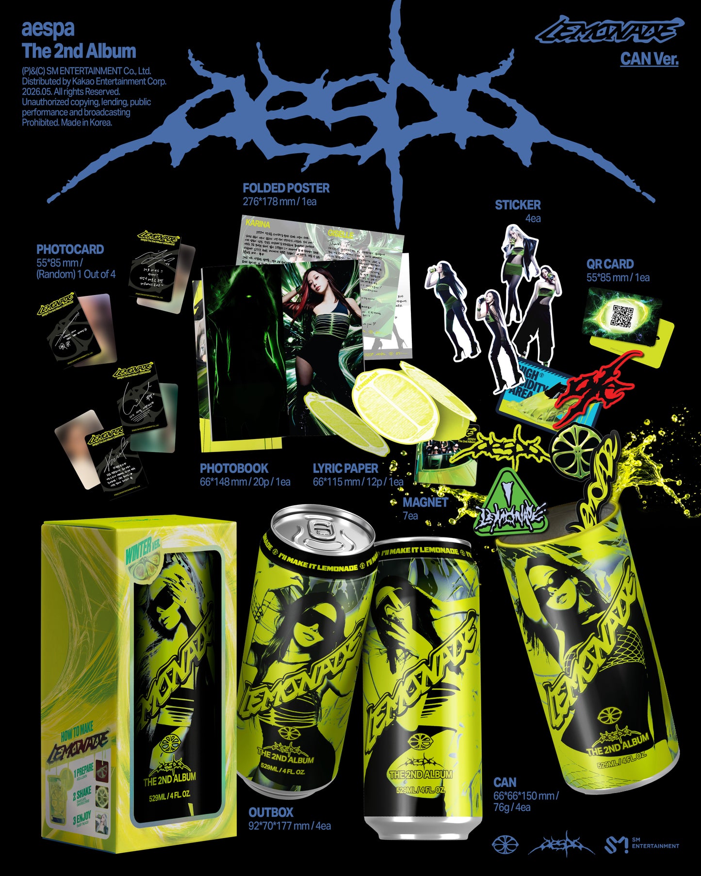 [aespa] LEMONADE (CAN Ver.)