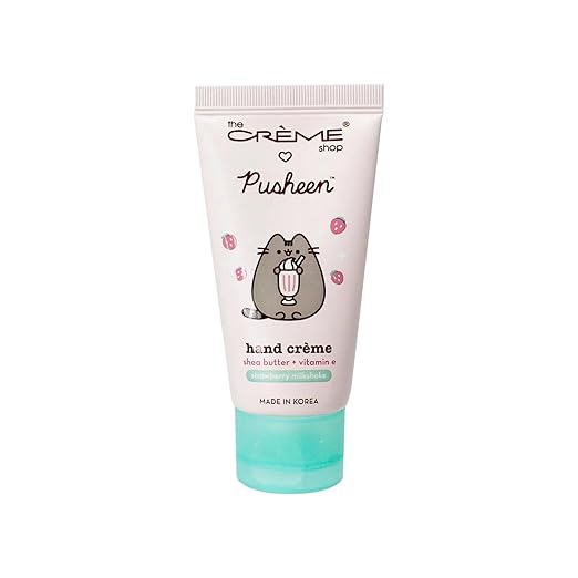 [The Crème Shop] Pusheen Moisturizing Hand Creme - Strawberry Milkshake