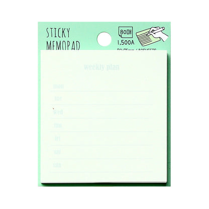 Sticky Memo Pad
