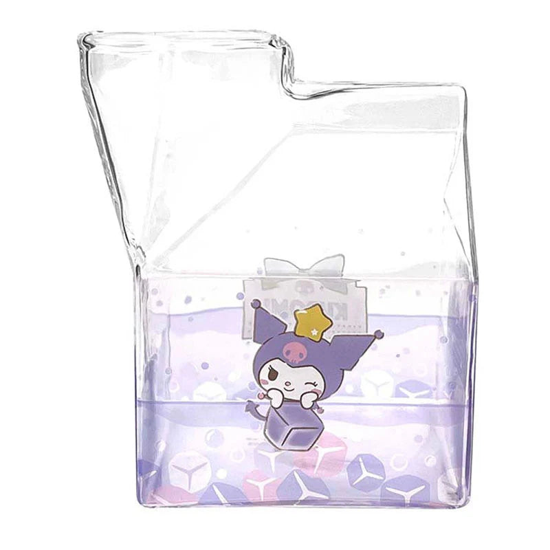 Sanrio Milk Carton Shaped Cup - Kuromi