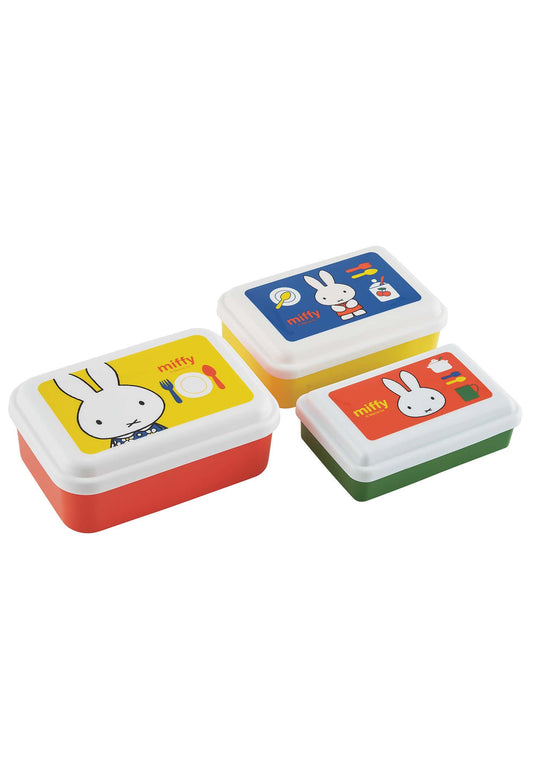 Miffy Lunch Box 3pc Set - Miffy 20